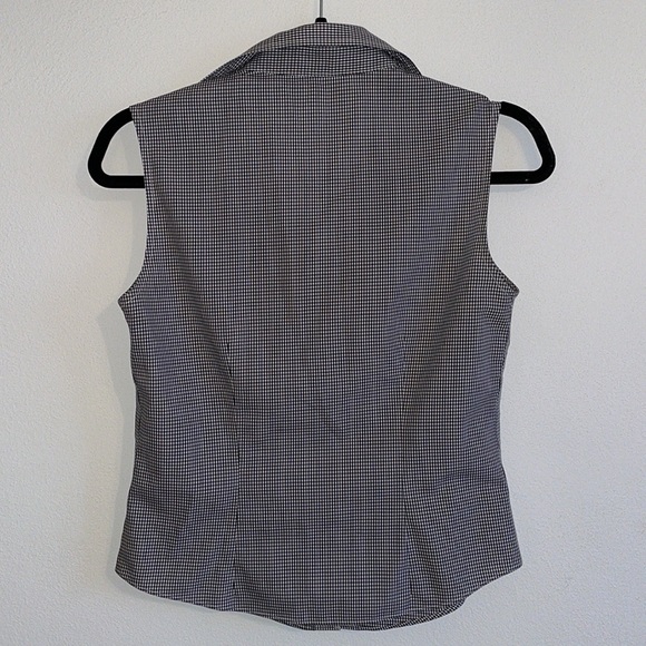 Gingham Button Up Blouse - Picture 4 of 5